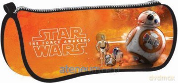 Saszetka owalna pomarańczowa Star Wars (Gwiezdne Wojny)