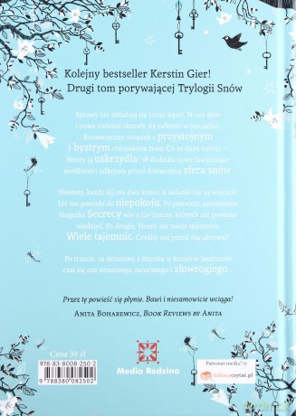 Silver. Druga księga snów - Kerstin Gier [KSIĄŻKA]