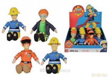 Strażak Sam miękkie figurki 25 cm, 4 rodzaje [FIGURKA]