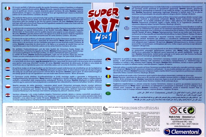 CLEMENTONI SuperKit 4w1 Król Lew - Lwia Straż [GRA]