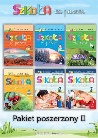 Szkoła za pasem - Pakiet rozszerzony II WE [KSIĄŻKA]