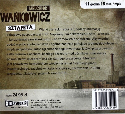 Sztafeta - Melchior Wańkowicz [AUDIOBOOK]
