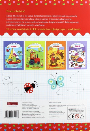 Teczka 5-latka. Elefun Books - Elżbieta Lekan [KSIĄŻKA]