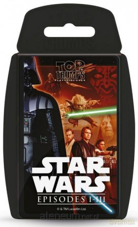 Top Trumps Star Wars I-III (Gwiezdne Wojny) [KARTY]