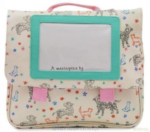 Tornister Pink Lining Kotki i Pieski