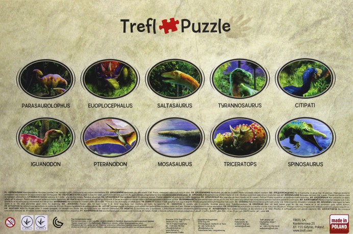 TREFL 260 el. Dinozaury [PUZZLE]