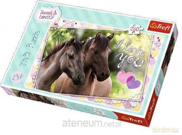 TREFL 260 el. Kochamy konie [PUZZLE]