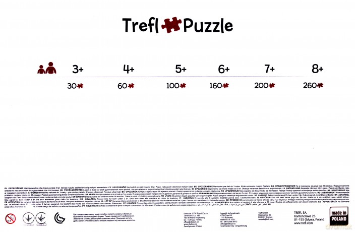 TREFL 260 el. Kochamy konie [PUZZLE]