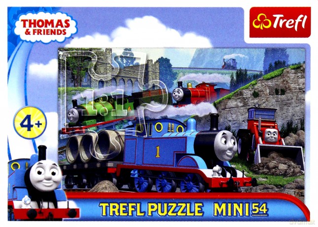TREFL 54 el. mini Przygody Tomka 1 [PUZZLE]