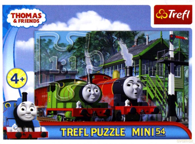 TREFL 54 el. mini Przygody Tomka 3 [PUZZLE]