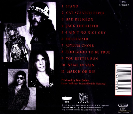Motorhead: March Or Die [CD]