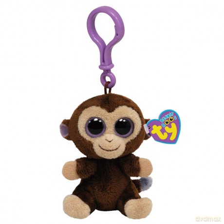 Ty Beanie Boos Coconut - Brązowa Małpka - Brelok