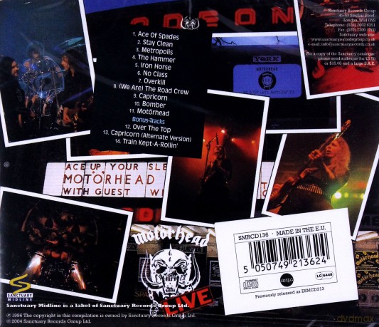 Motorhead: No Sleep'til Hammersmith [CD]
