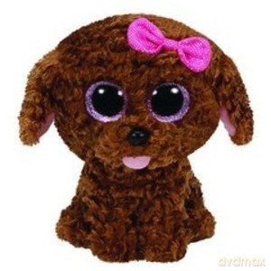 Ty Beanie Boos Maddie - Brązowy Pies - Brelok