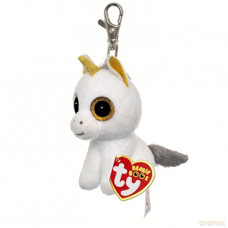 Ty Beanie Boos Pegasus - Biały Jednorożec - Brelok