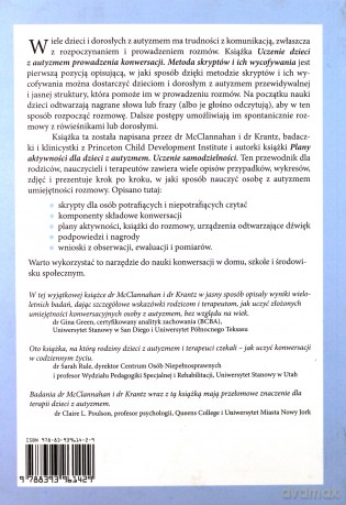 Uczenie dzieci z autyzmem prowadzenia konwersacji - Lynn E. McClannahan, Patricia J. Krantz [KSIĄŻKA]