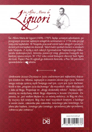 Umiłowanie Jezusa Chrystusa w życiu codziennym - św. Alfons Liguori [KSIĄŻKA]