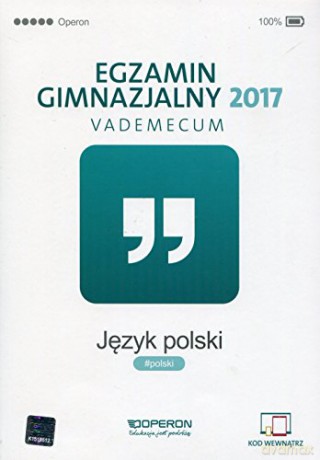 Vademecum 2017 gimnazjum Język polski [KSIĄŻKA]