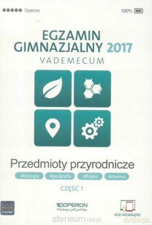 Vademecum 2017 gimnazjum Przedmioty przyrod. cz. 1 [KSIĄŻKA]