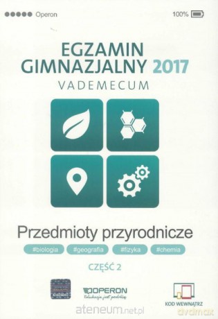 Vademecum 2017 gimnazjum Przedmioty przyrod. cz. 2 [KSIĄŻKA]