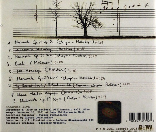Leszek Możdżer: Solo In Ukraine [CD]