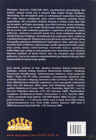 Władysław książę opolski, wieluński - Jerzy Sperka [KSIĄŻKA]