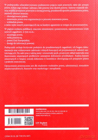 Wstęp do prawoznawstwa - Józef Nowacki, Zygmunt Tobor [KSIĄŻKA]