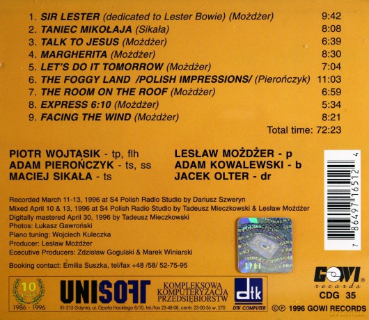 Leszek Możdżer Sextet: Talk To Jesus [CD]