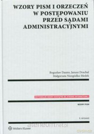 Wzory pism i orzeczeń w postępowaniu... [KSIĄŻKA]
