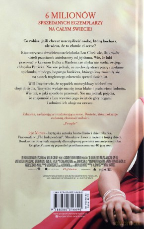 Zanim się pojawiłeś okładka filmowa [KSIĄŻKA]