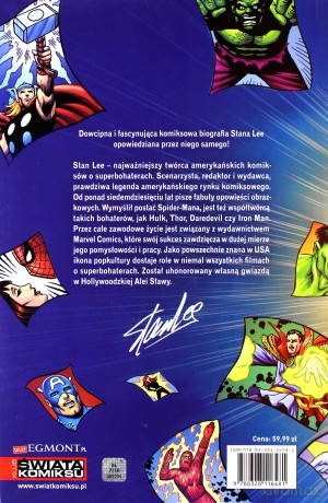 Zdumiewający, fantastyczny, niesamowity Stan Lee - Stan Lee, Peter David, Collen Doran [KOMIKS]