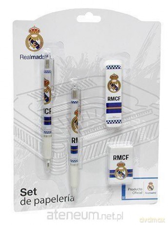 Zestaw przyborów szkolnych Real Madrid