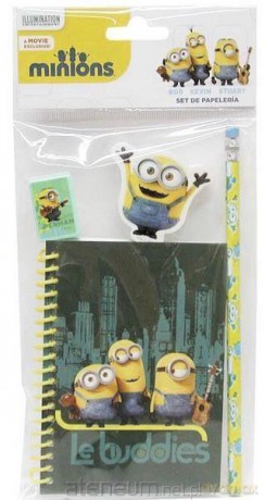 Zestaw z notesem Minionki