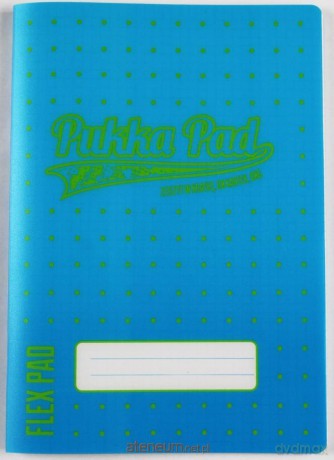 Zeszyt A5/60K kratka Neon blue