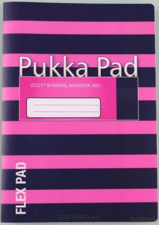 Zeszyt B5/60K kratka Navy pink