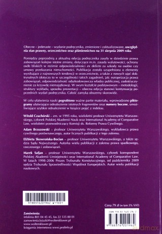 Zobowiązania Zarys wykładu - Witold Czachórski [KSIĄŻKA]
