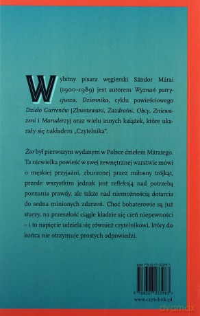 Żar - Sandor Marai [KSIĄŻKA]