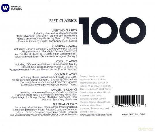 100 Best Classics [6CD]