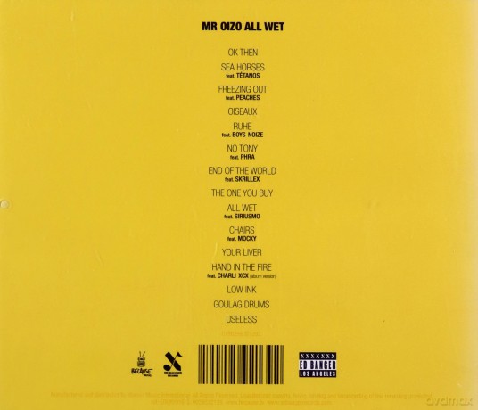 Mr. Oizo: All Wet [CD]