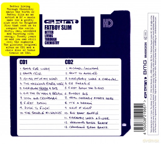 Fatboy Slim: Better Living Through Chemistry (20th Anniversary Edition) [2CD]