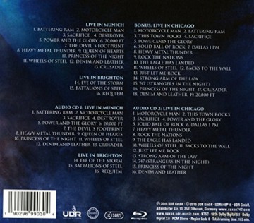 Saxon: Let Me Feel Your Power [CD]+[Blu-Ray]