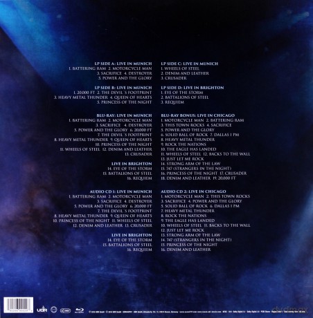 Saxon: Let Me Feel Your Power [2xWinyl]+[Blu-Ray]+[2CD]