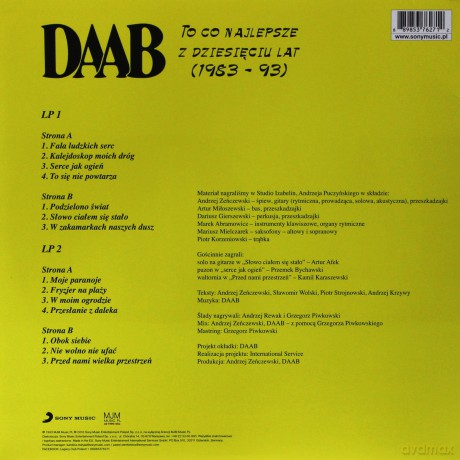 Daab: To co najlepsze z dziesięciu lat (1983-1993) [2xWinyl]