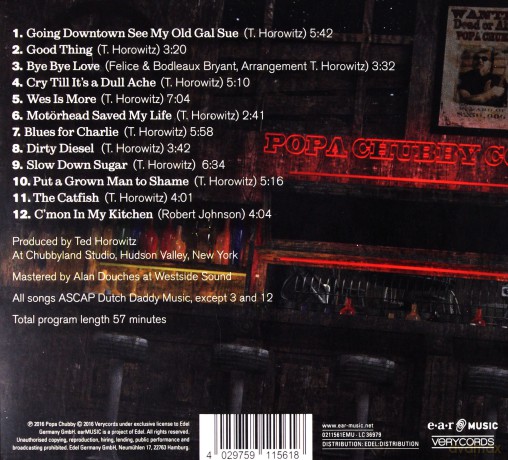 Popa Chubby: The Catfish [CD]