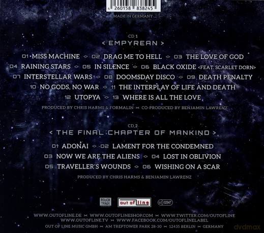 Lord Of The Lost: Empyrean (Limited Edition) [2CD]