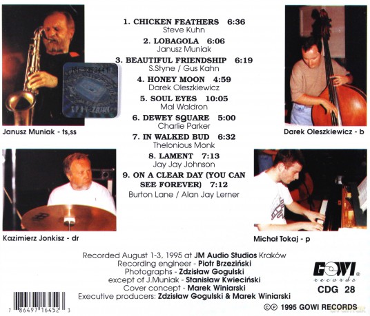 Muniak Janusz: Not So Fast [CD]
