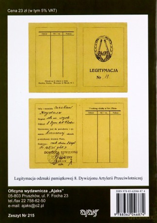 8 dywizjon artylerii przeciwlotniczej - Przemysław Dymek [KSIĄŻKA]