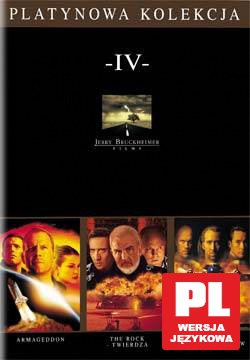 Jerry Bruckheimer BOX IV: Armageddon / Twierdza / Con Air [3DVD]
