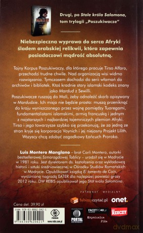 Łańcuch proroka. Poszukiwacze (Tom 2) - Luis Montero [KSIĄŻKA]