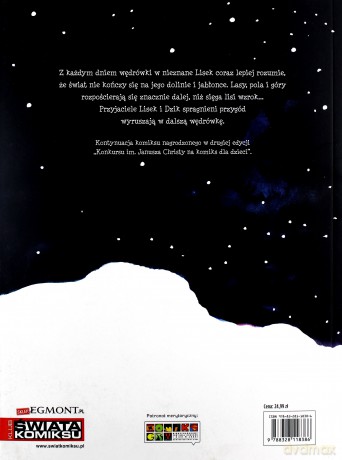 Najdalej. Malutki lisek i wielki dzik (Tom 2) - Berenika Kołomycka [KOMIKS]